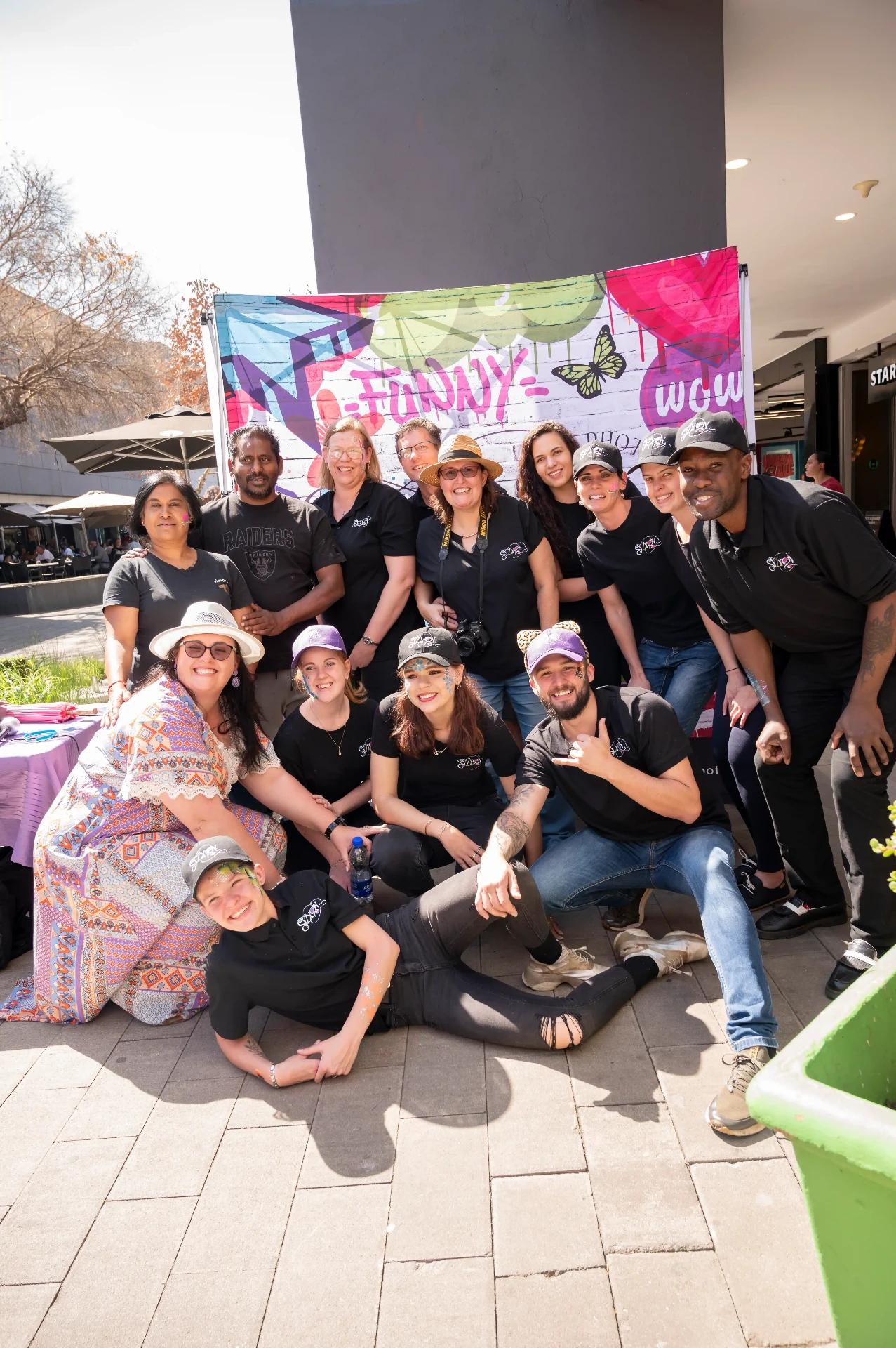 The Syzygy team at a 2024 activation